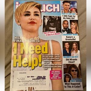 In Touch Magazine - November 2013 - Miley Cyrus - Kanye West - Kim Kardashian